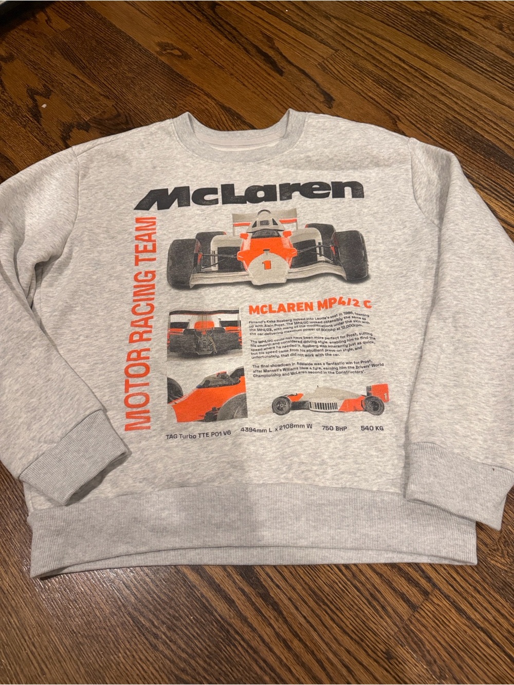 Abercrombie and fitch McLaren sweatshirt xs